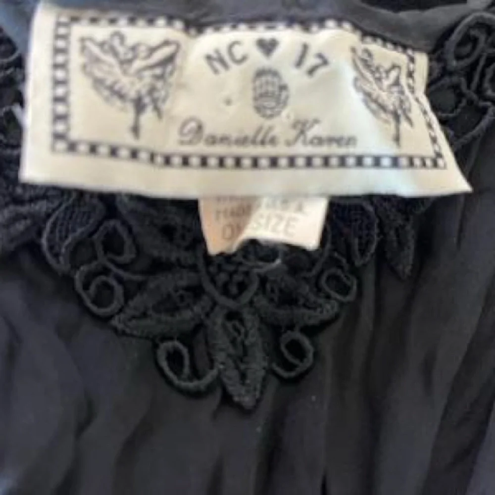 Vtg Danielle Karen Lace Slip Dress - Picture 15 of 15